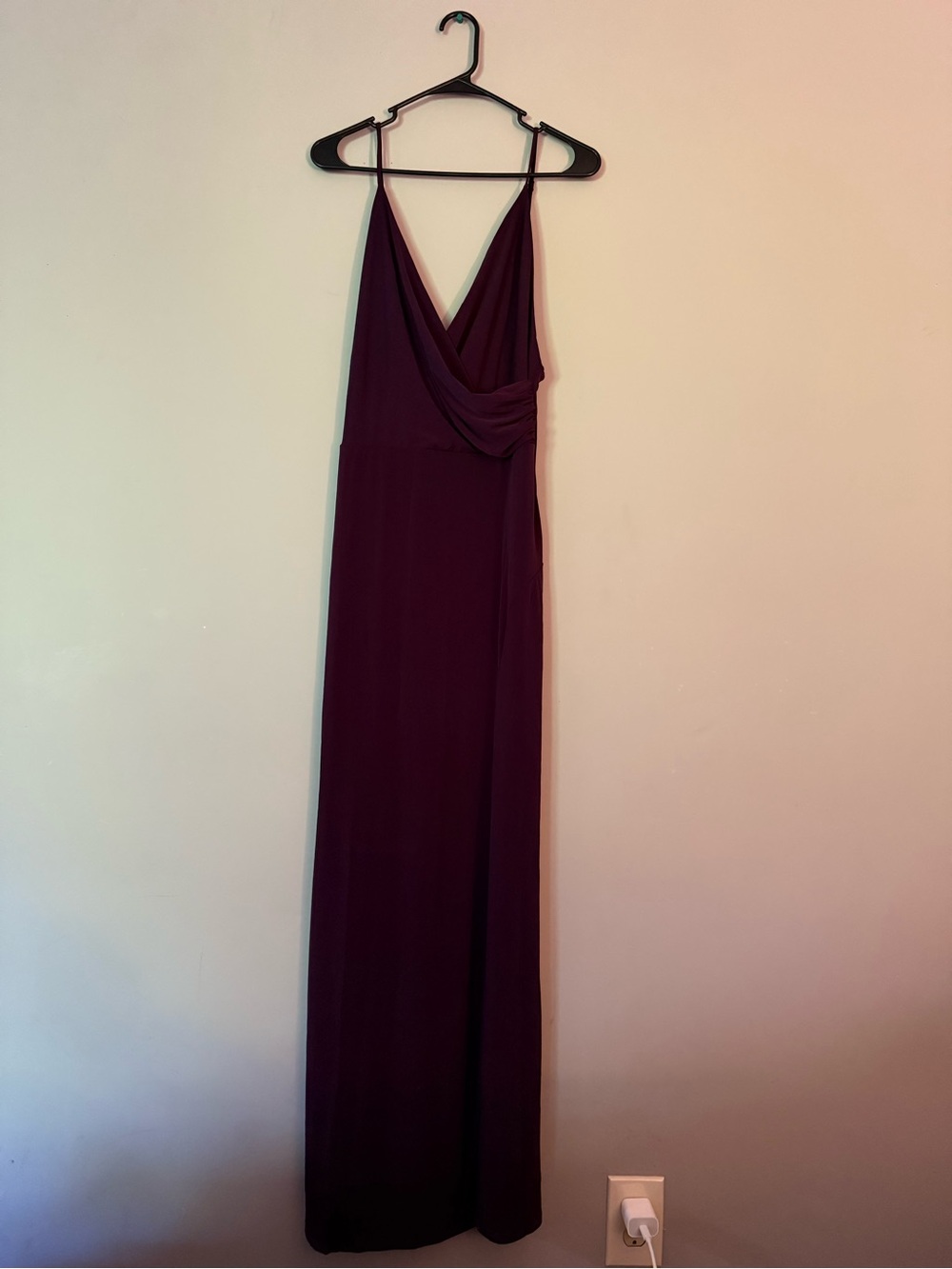 Fashion Nova Plum Spaghetti-Strap Maxi Dress